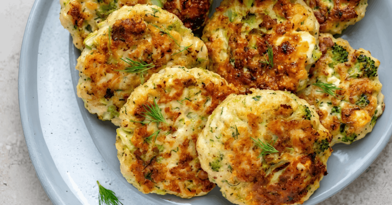 Ingredient Chicken Broccoli Feta Fritters